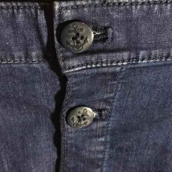 Tommy Hilfiger Straight Denim Skirt - Picture 2 of 4